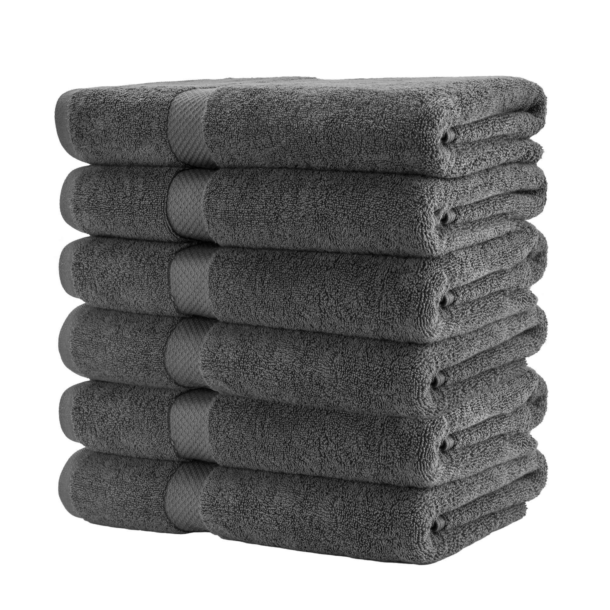 Majestic Premium Bath Towels 24 x 48 Pack of 6