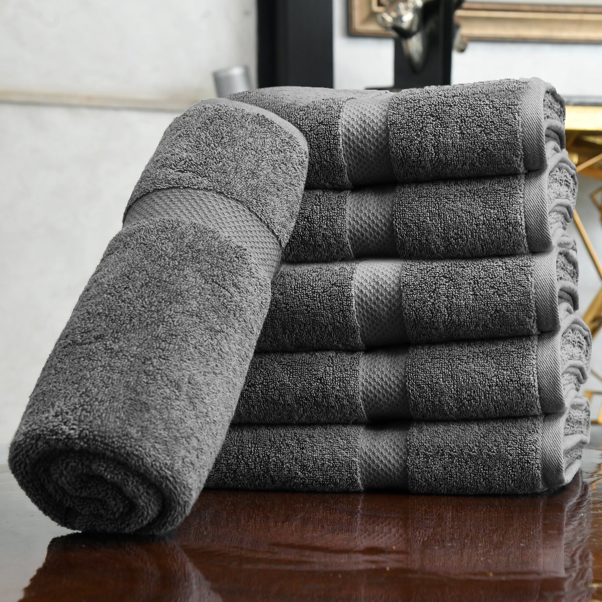 Majestic Premium Bath Towels 24 x 48 Pack of 6