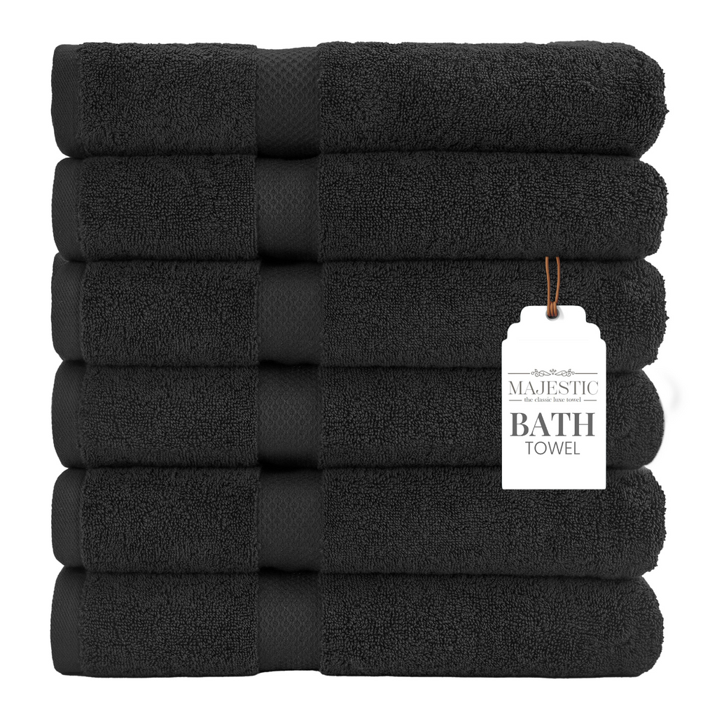 Majestic Premium Bath Towels 24 x 48 Pack of 6