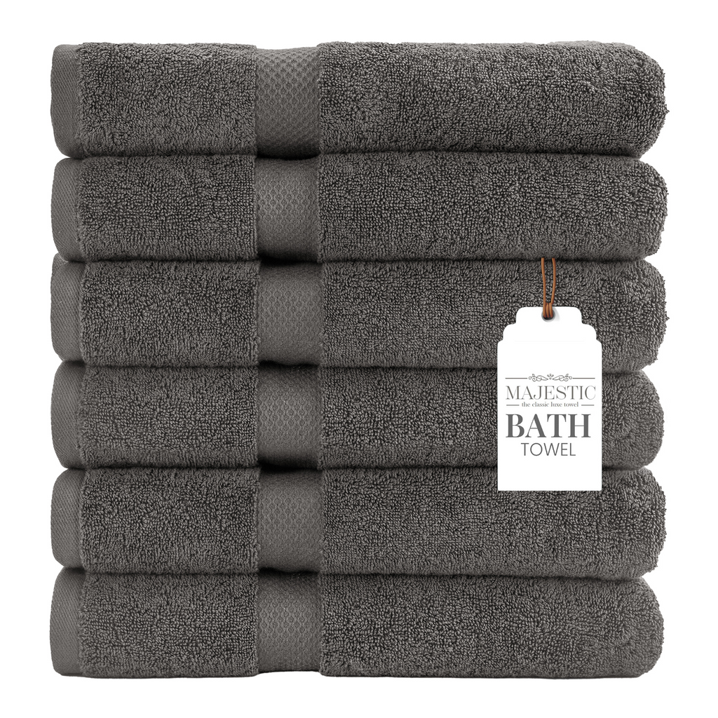 Majestic Premium Bath Towels 24 x 48 Pack of 6